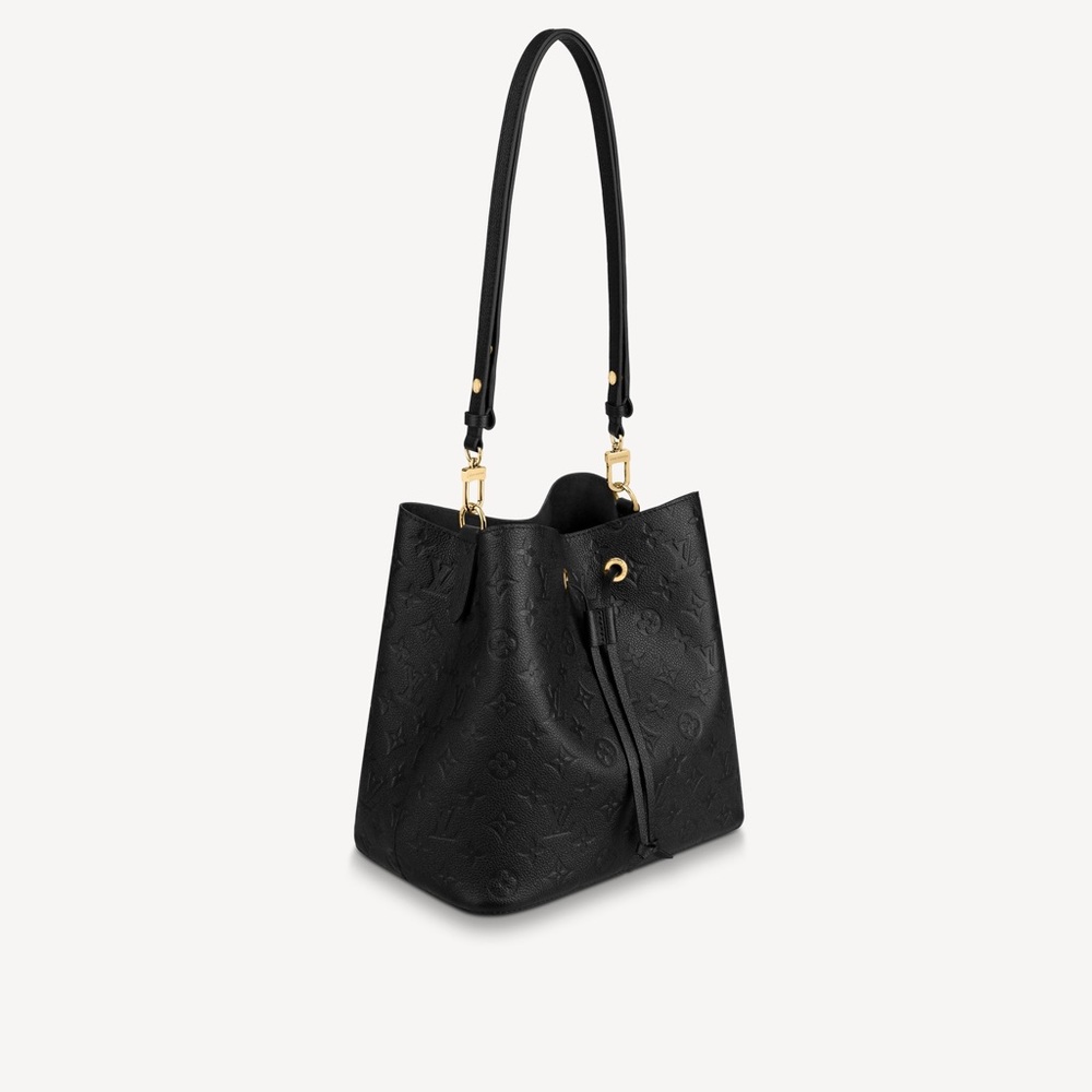 SOLD!! SOLD!!! Authentic Louis Vuitton Neonoe Black Empreinte Embossed Leather